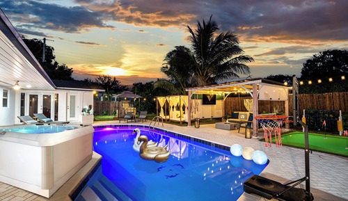 Casa Deluxe, 6 habitaciones, vistas al jardín