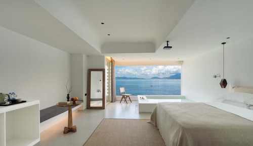Habitación Premier doble, balcón, vistas al mar