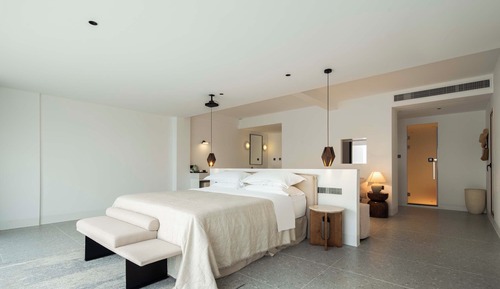 Habitación presidencial doble, balcón, vistas al mar