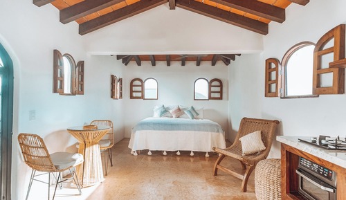 Suite estudio Premium, balcón, vistas al jardín