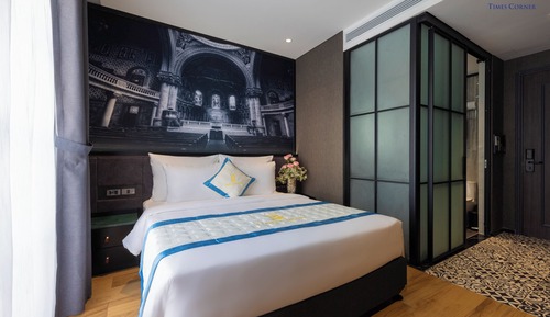 Habitación con 1 cama doble o 2 individuales, vistas a la ciudad
