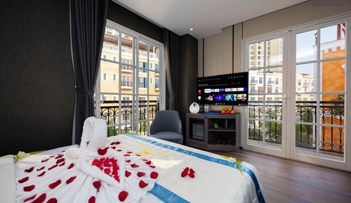 Habitación Premium con 1 cama doble o 2 individuales, vistas a la ciudad