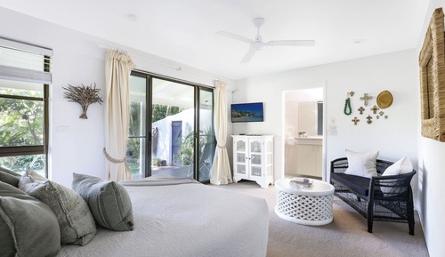 Suite, vistas al jardín