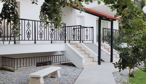Habitación estándar doble, balcón, vistas al jardín