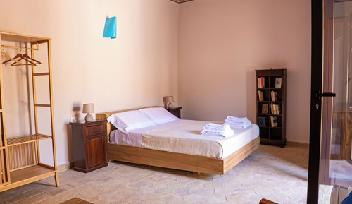 Habitación cuádruple de lujo, baño privado, vistas al jardín
