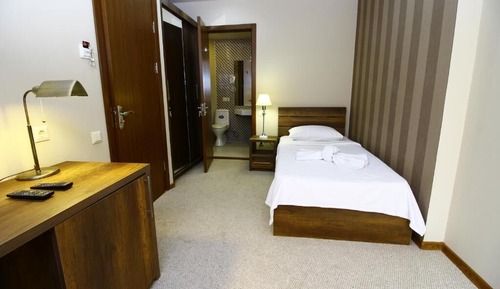 Habitación individual estándar, balcón, vistas al jardín