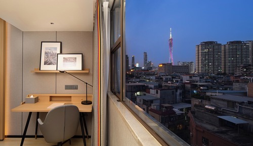Habitación de lujo con 2 camas individuales, vistas a la ciudad