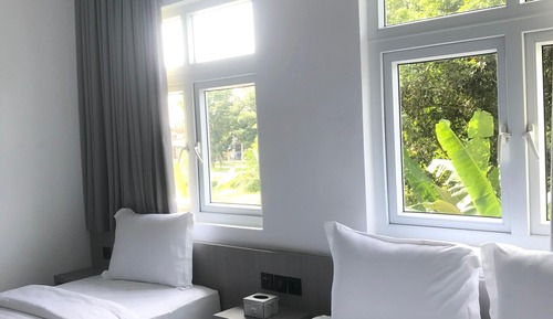 Habitación familiar con 1 cama doble o 2 individuales