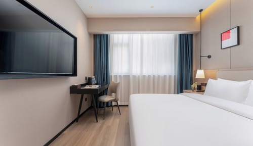 Habitación básica doble, vistas a la ciudad