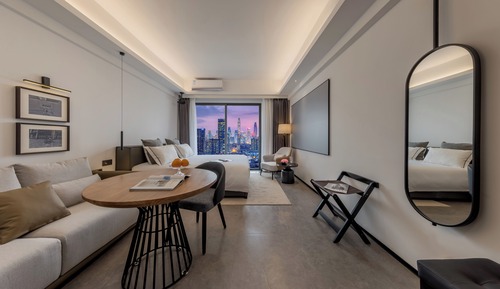 Apartamento Confort, balcón, vistas a la ciudad