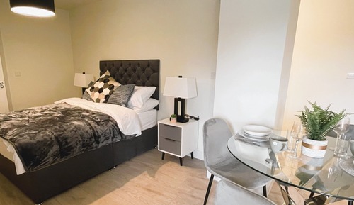 Estudio Deluxe, baño privado