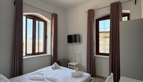 Habitación económica doble, vistas al jardín