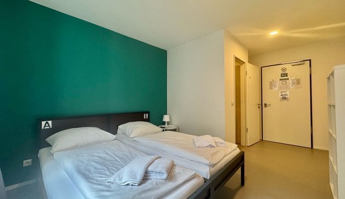 Habitación clásica con 1 cama doble o 2 individuales, patio, vistas al patio