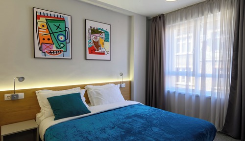 Habitación clásica doble, vistas a la ciudad