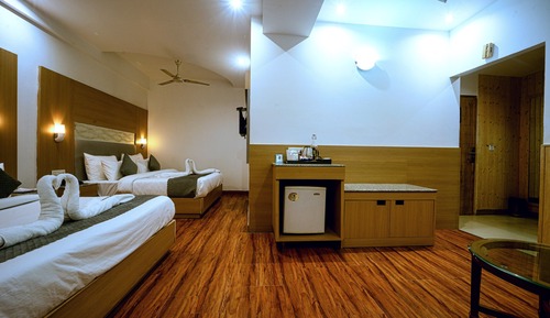 Habitación familiar, vistas a la ciudad