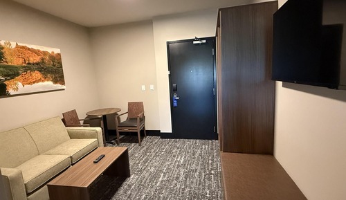 Suite, 2 camas de matrimonio, no fumadores (Shower Only;with Single Sofabed)