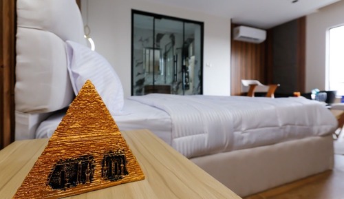 Habitación Elite doble, 1 cama de matrimonio grande, bañera de hidromasaje, vistas al desierto
