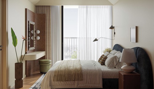 Estudio Deluxe, vistas a la ciudad