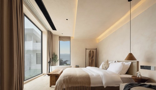 Deluxe Double Room, 1 King Bed, Sea View