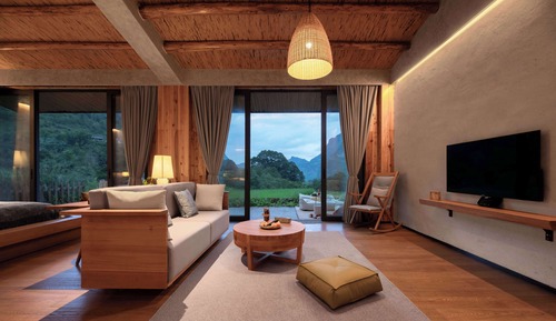 Villa de lujo, vistas a la montaña