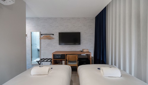 Habitación económica con 2 camas individuales
