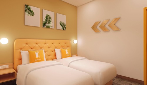 Habitación estándar con 1 cama doble o 2 individuales