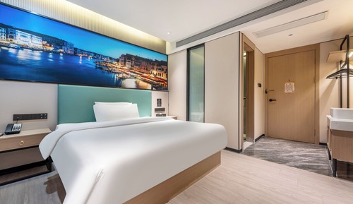Habitación sénior, 1 cama de matrimonio, baño privado