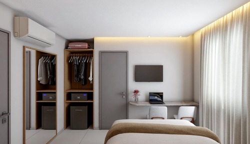 Habitación doble, accesible para personas con discapacidad