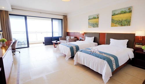 Habitación ejecutiva con 2 camas individuales