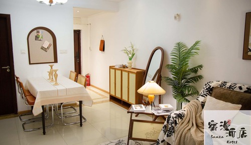 Suite superior, cocina, vistas parciales al mar