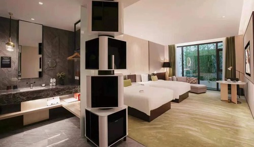 Habitación de lujo con 2 camas individuales