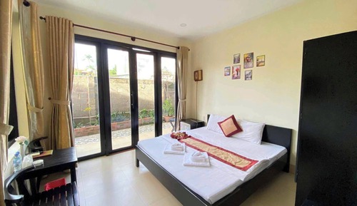 Habitación estándar doble, vistas al jardín