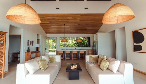 Villa de lujo, balcón, vistas al mar
