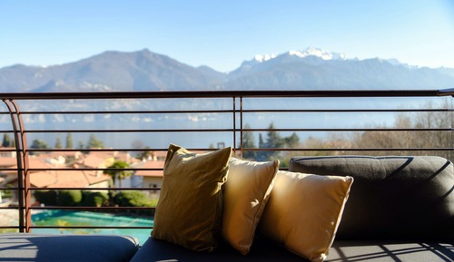 Apartamento, vistas al lago