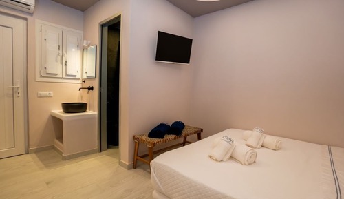Habitación Confort doble, balcón, vistas al mar