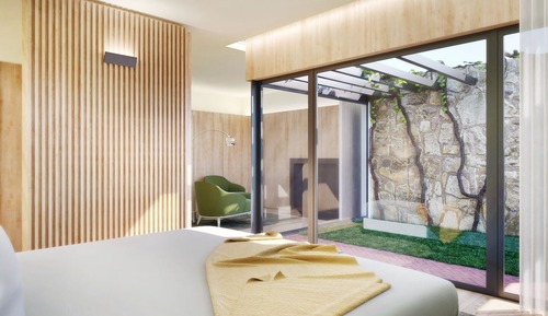 Suite estudio, vistas a la montaña