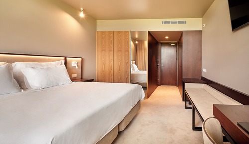 Habitación Deluxe con 1 cama doble o 2 individuales, vistas a la montaña