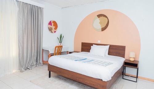 Habitación básica doble, vistas a la ciudad