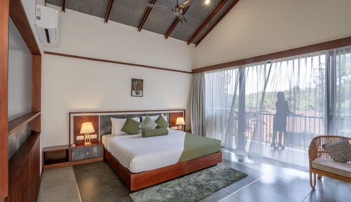 Habitación Deluxe doble, vistas al jardín