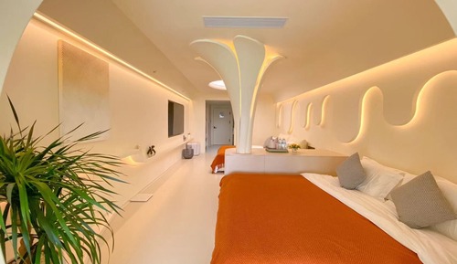 Habitación básica con 2 camas individuales