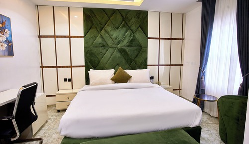 Habitación individual Deluxe, 1 cama de matrimonio grande, balcón