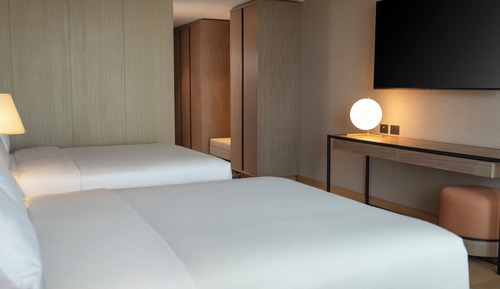 Habitación clásica, 2 camas de matrimonio (High Floor)