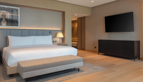 Suite junior, 1 cama de matrimonio grande, vistas al mar (Living Area)