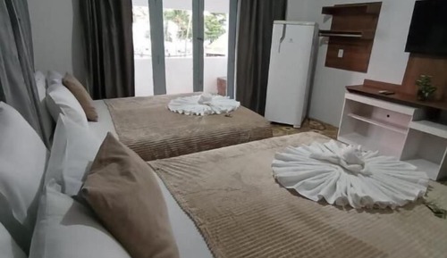 Habitación cuádruple, vistas al mar