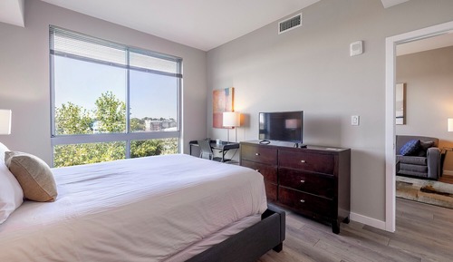 Apartamento de lujo, balcón