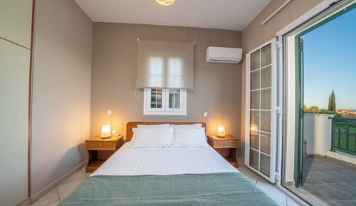 Apartamento, vistas al patio