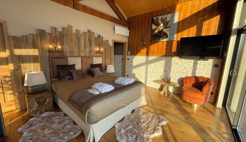 Casa de campo Deluxe, balcón, vistas al valle