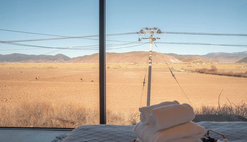 Habitación económica doble, vistas a la colina