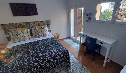 Habitación Premium doble, 1 cama de matrimonio, patio, vistas al jardín