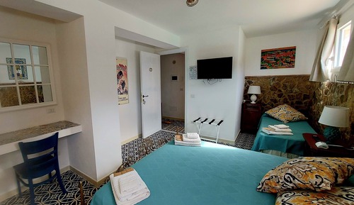 Habitación triple de diseño